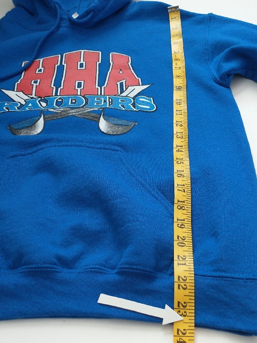 GILDAN Heavy Blend Blue Men's Sweatshirt. SIZE S - Picture 12 of 12